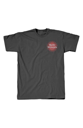 Tsc Miami Rocky Mountain Peaks Grahpic Print T-shirt In Charcoal