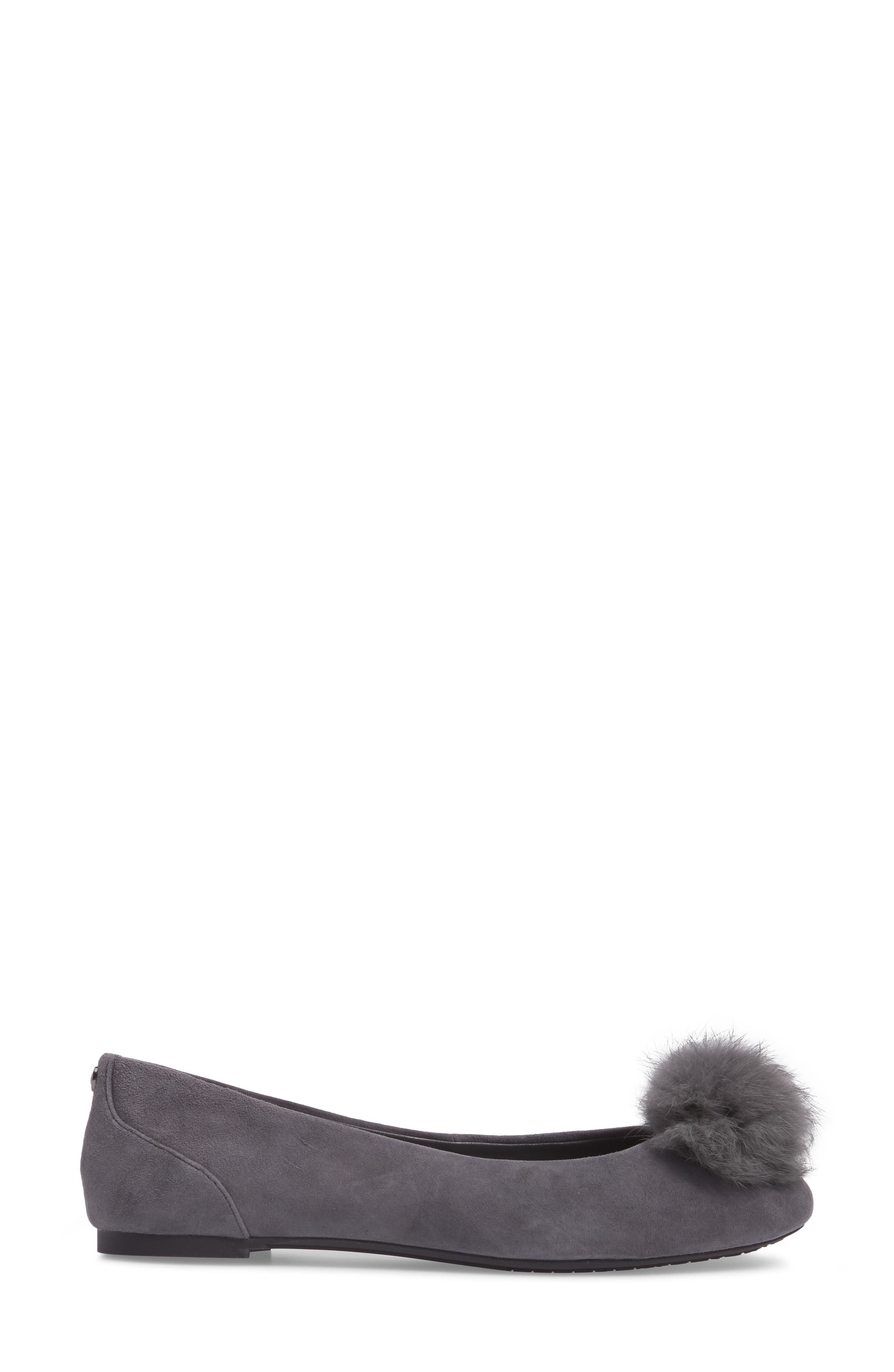 remi fur and suede sandal