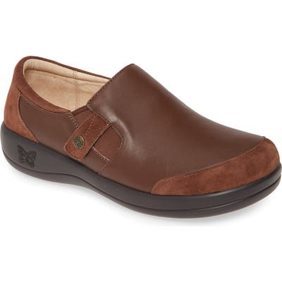 Alegria Paytin Loafer,9.5- Brown