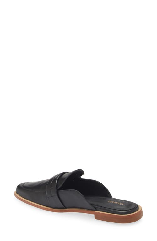 Shop Kaanas Square Toe Mule In Black