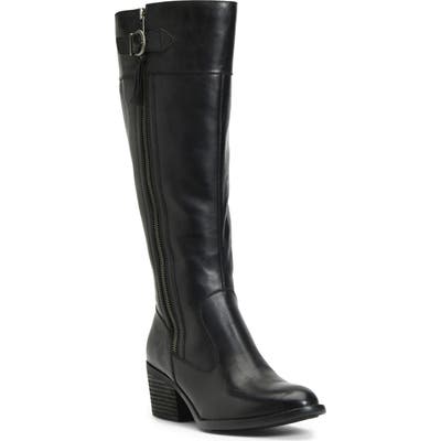 B?rn Uchee Knee High Boot, Regular Calf- Black