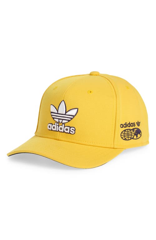 adidas Modern Structure Snapback Hat in Bold Gold/Night Indigo at Nordstrom