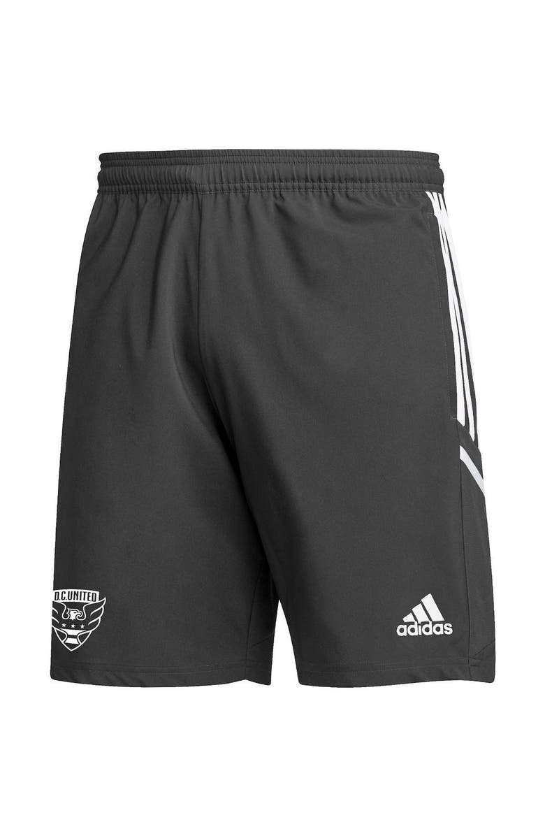 adidas Men's adidas Black D.C. United Downtime AEROREADY Shorts, Alternate, color, 