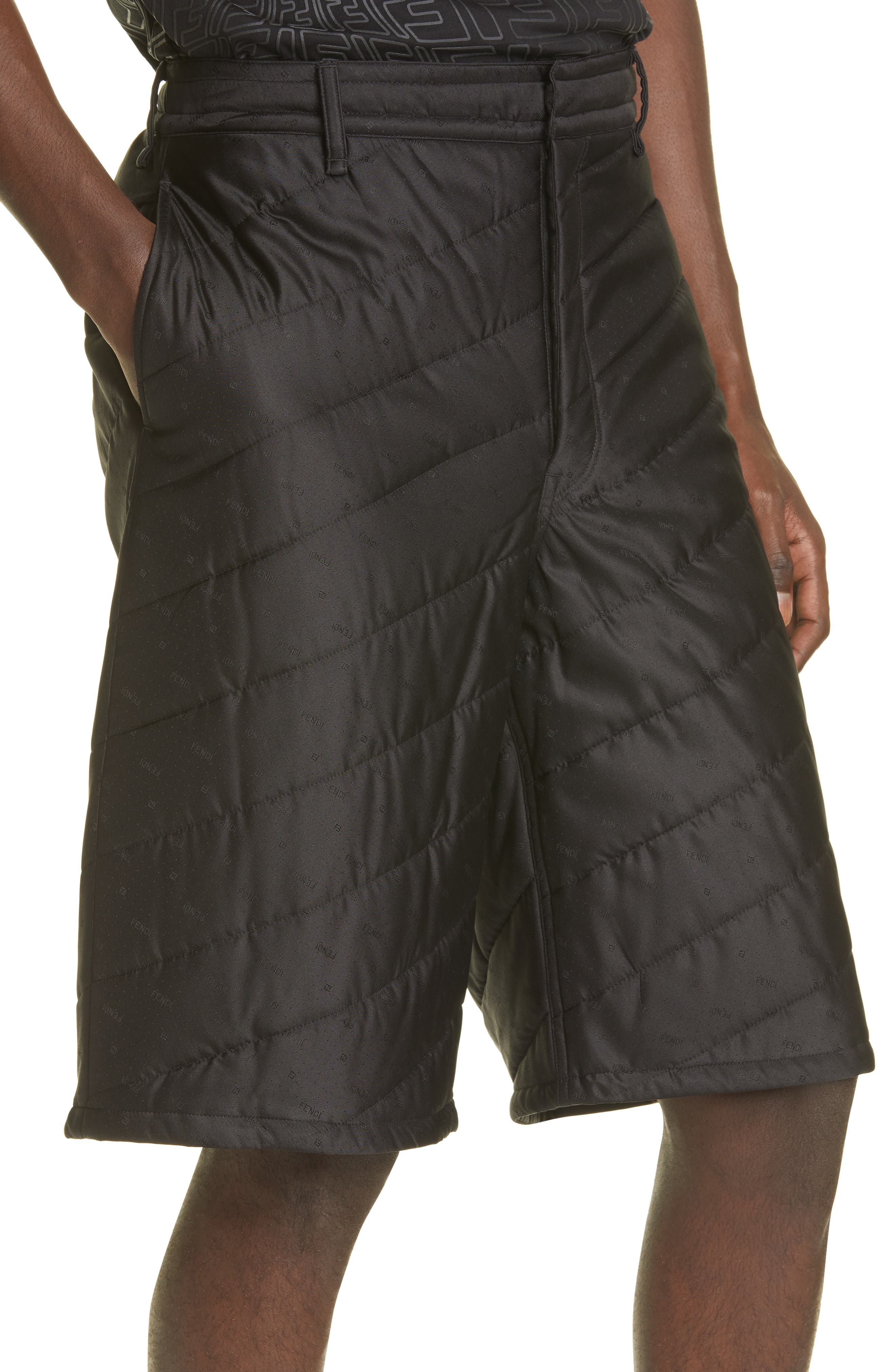 quilted nike shorts