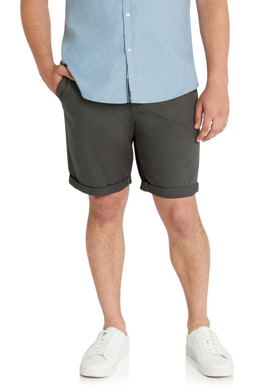 Johnny Bigg Charlie Stretch Cotton Canvas Shorts Thyme at Nordstrom,