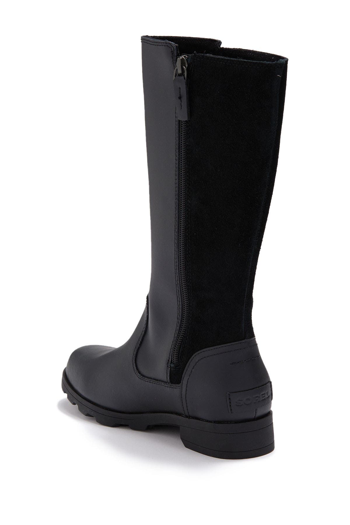 sorel emelie tall leather waterproof boots