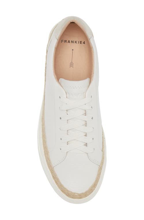 Shop Frankie4 Mim Iv Sneaker In White Tumbled