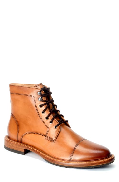 Ballast Cap Toe Lace-Up Boot in Honey