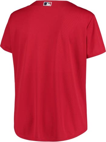 PROFILE Women's Red Boston Red Sox Plus Size Alternate Replica