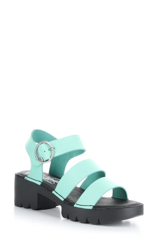 Shop Fly London Egly Piatform Sandal In 002 Spearmint