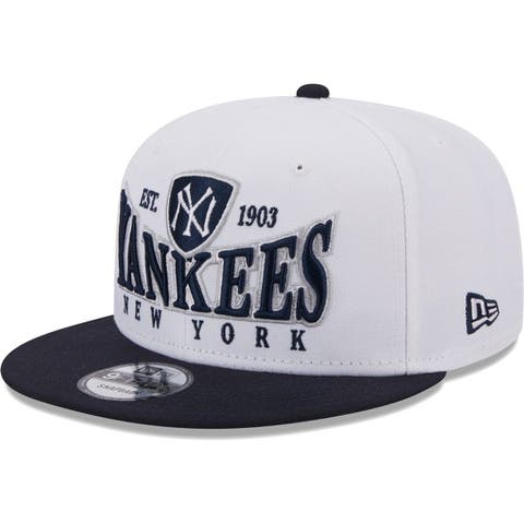 Lids Detroit Tigers New Era Crest 9FIFTY Snapback Hat - White/Navy