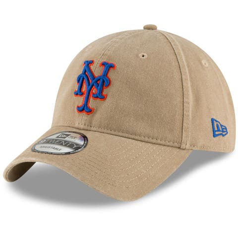 Caps New Era New York Mets 50th Anniversary Varsity Pin 59FIFTY MLB Fitted  Cap Game Royal/ Beige