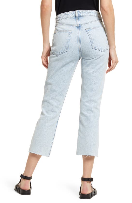 Shop Rag & Bone Nina High Waist Crop Cigarette Jeans In Mica