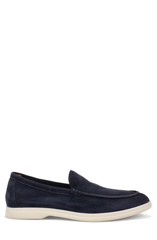 Ron White Jakub Water Resistant Loafer In Navy