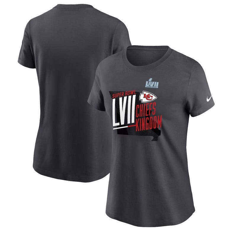 Nike Women's Super Bowl Lvii Bound Local (nfl Kansas City Chiefs) T-shirt In Grey