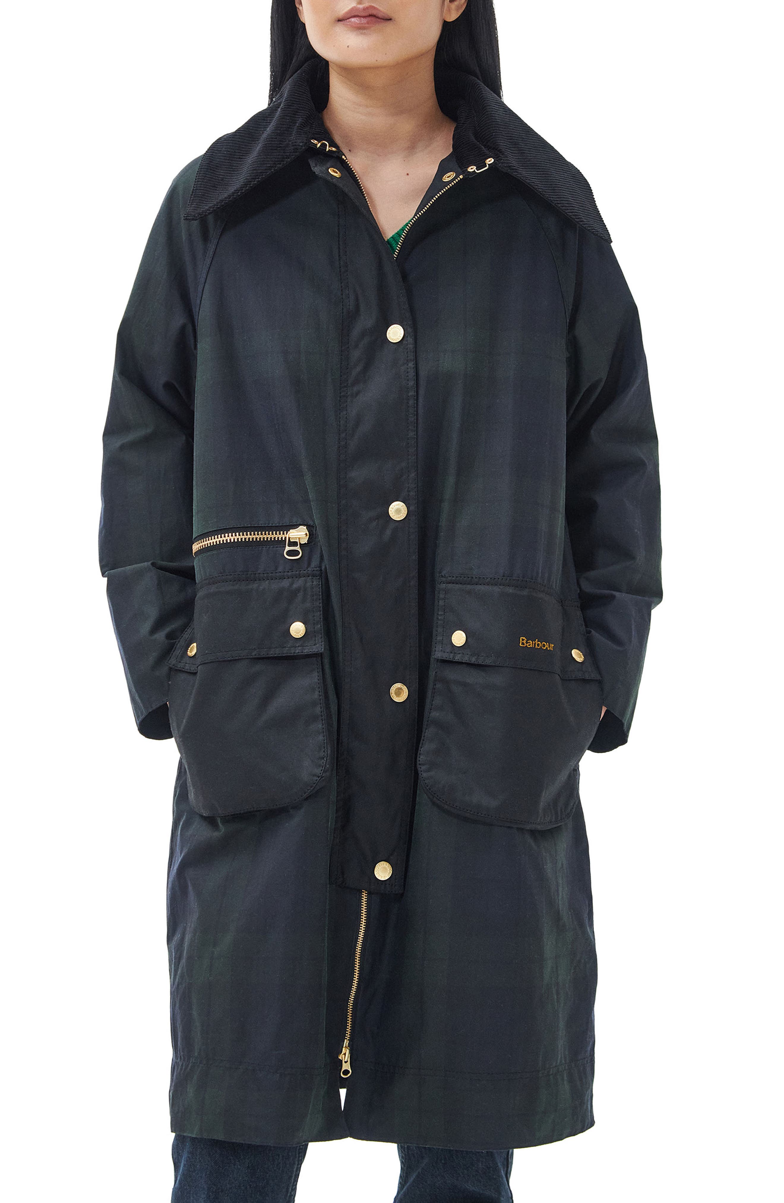 Barbour Spey Waxed Cotton Jacket - Farfetch