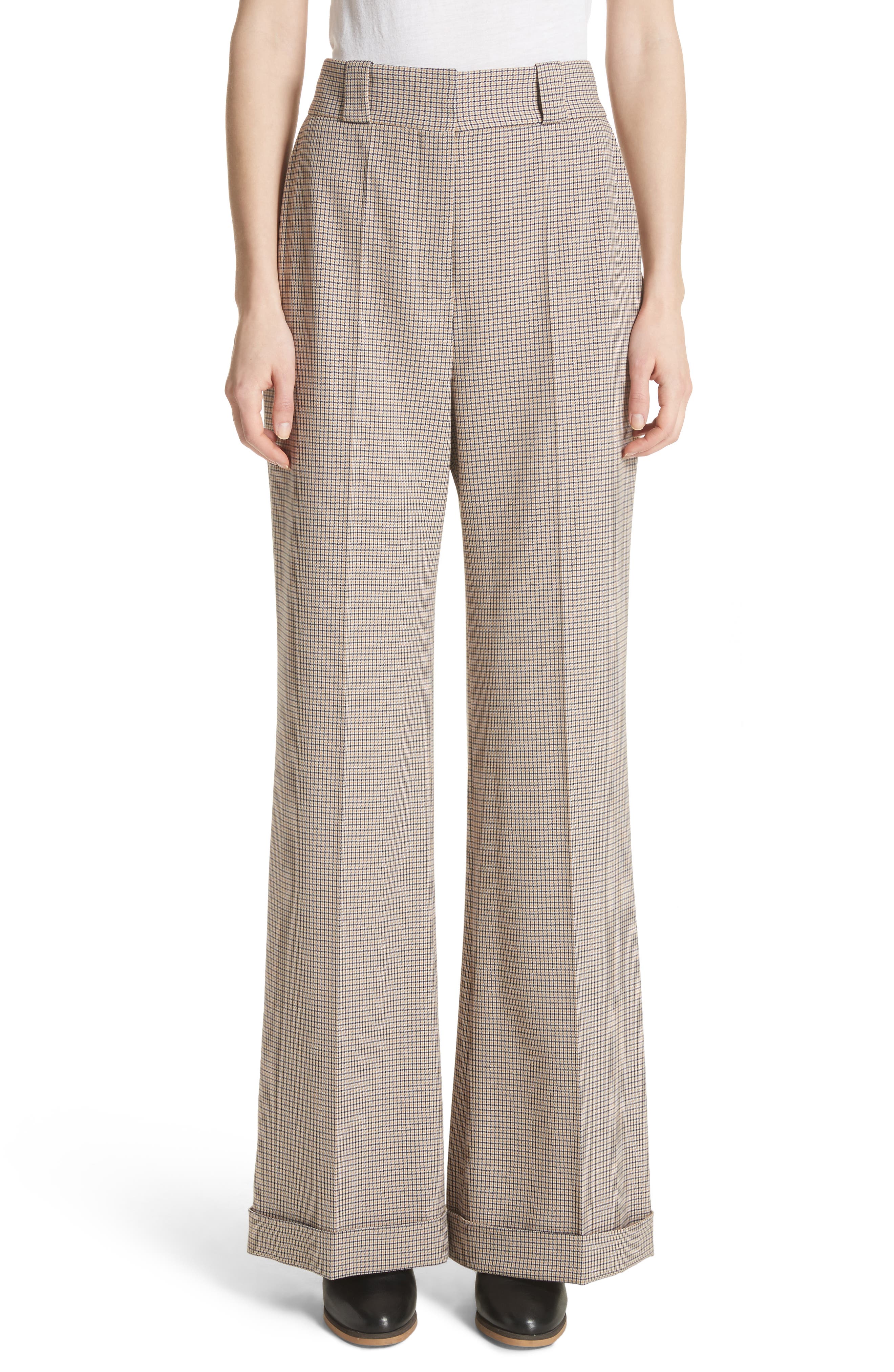 see by chloe wide leg pants