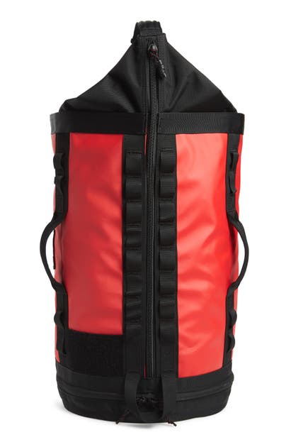 The North Face Small Explore Haulaback Backpack In Tnf Red Tn