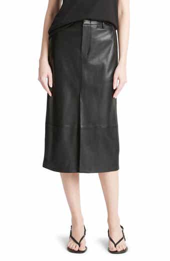 Leather pencil skirt sales nordstrom