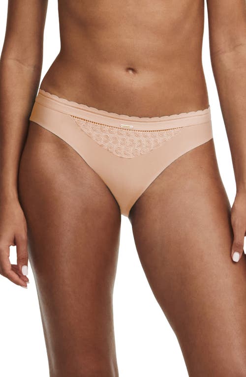 Chantelle Lingerie Monogram Bikini Beige Blush at Nordstrom,