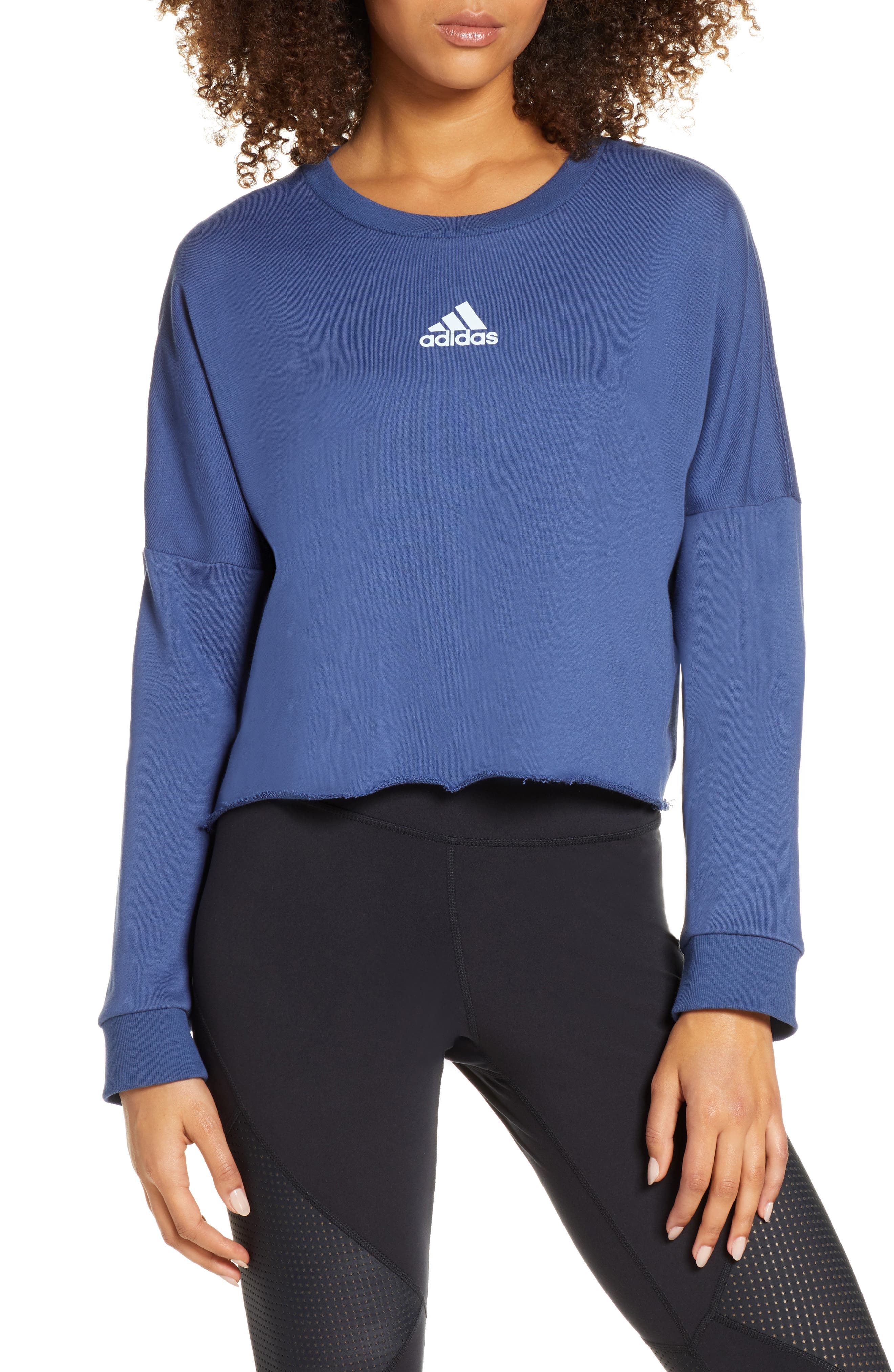 adidas originals tech crewneck sweatshirt