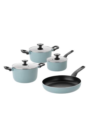 Berghoff Leo 7-piece Cookware Set In Slate