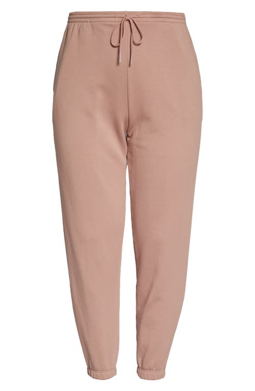 Shop Vince Slim Fit Cotton Joggers In Pink Shell