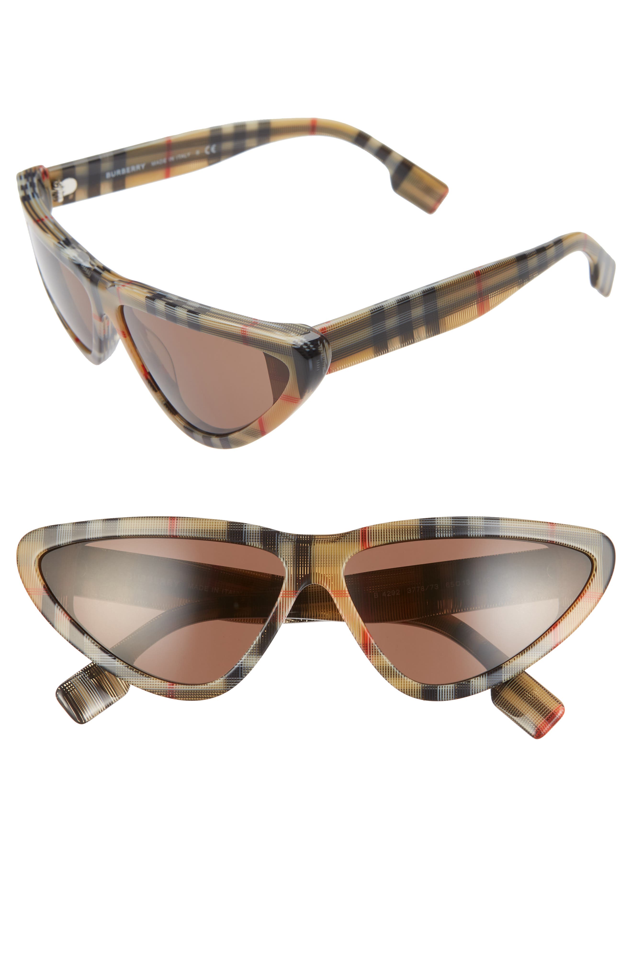 Burberry 65mm Cat Eye Sunglasses Nordstrom Rack