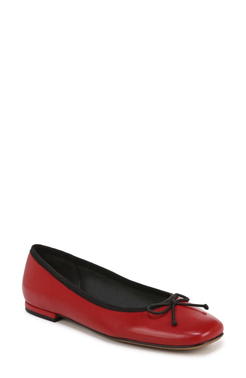 Shop Franco Sarto Abigail Ballet Flat In Red