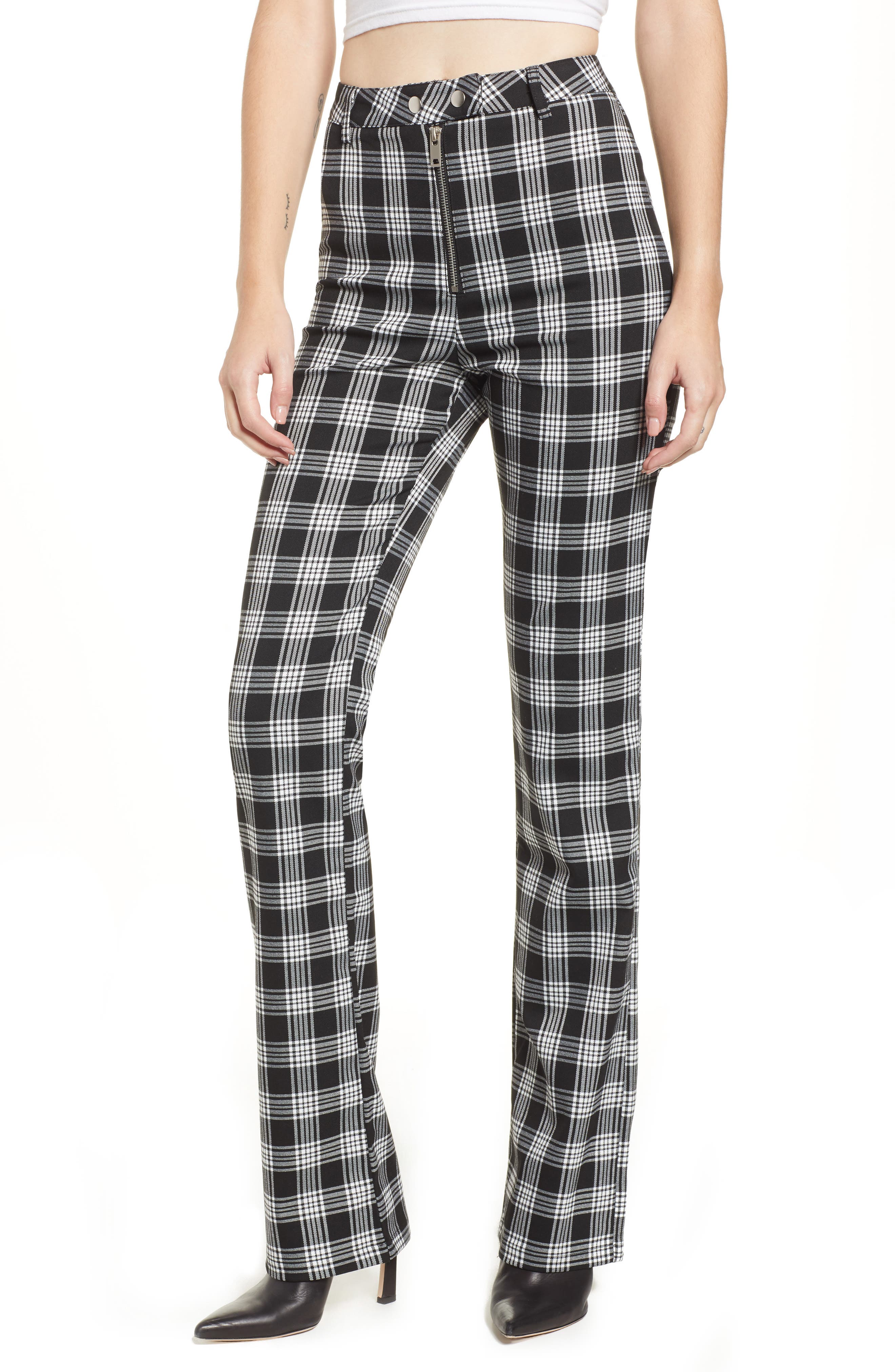 i am gia plaid pants