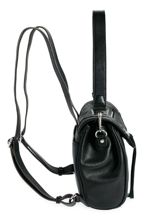 Shop Aimee Kestenberg Lift Me Up Convertible Backpack In Black W/ Silver