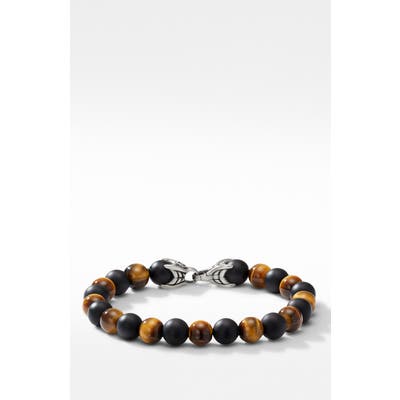 David Yurman Spiritual Beads Bracelet With Black Onyx And Tigers Eye