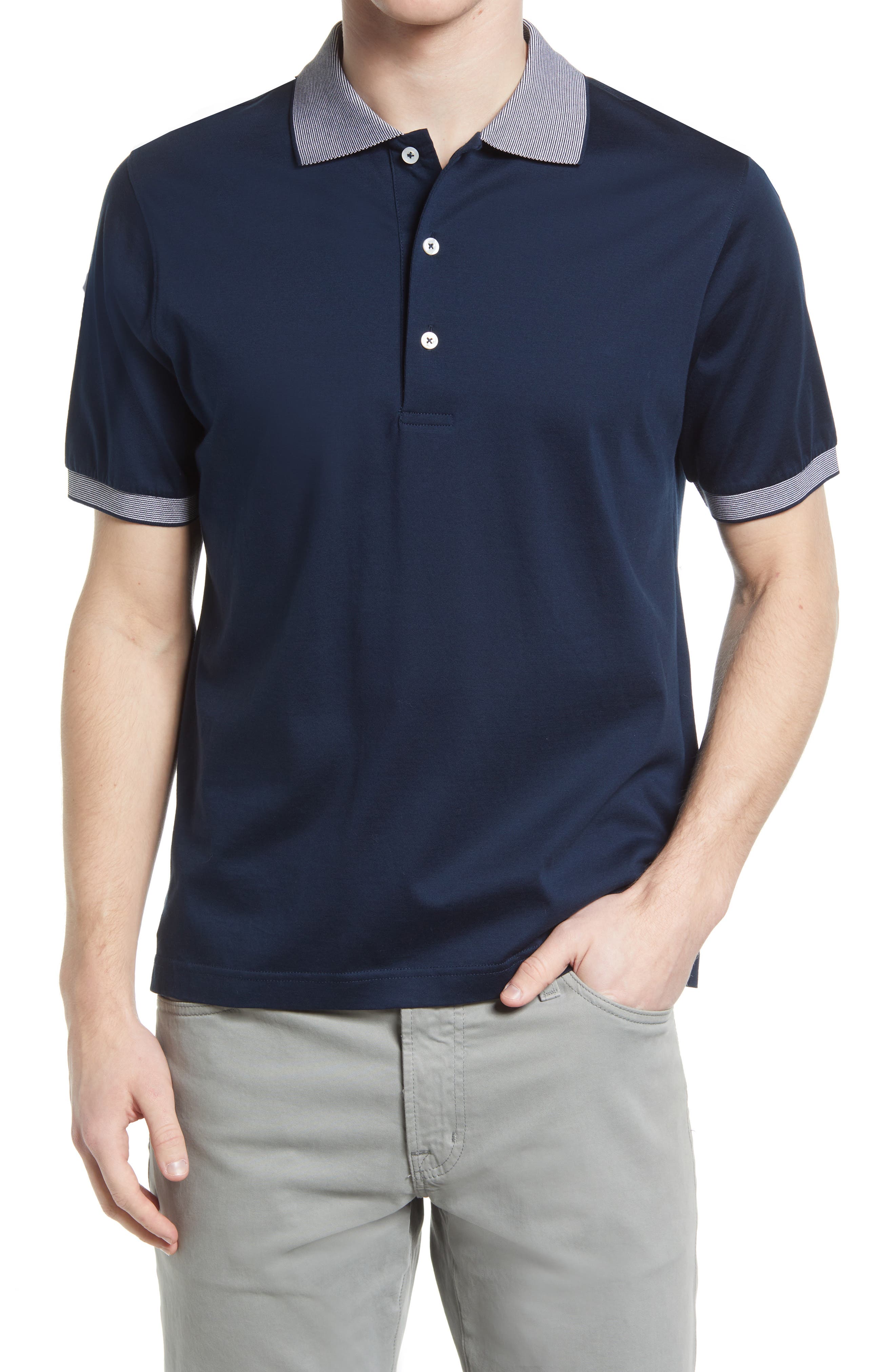 Mercerized Cotton Polo Shirt | Nordstrom