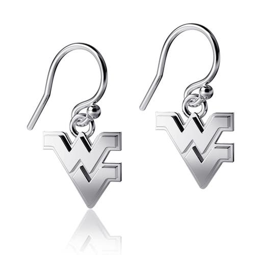 UPC 875916000020 product image for DAYNA DESIGNS West Virginia Mountaineers Silver Dangle Earrings at Nordstrom | upcitemdb.com
