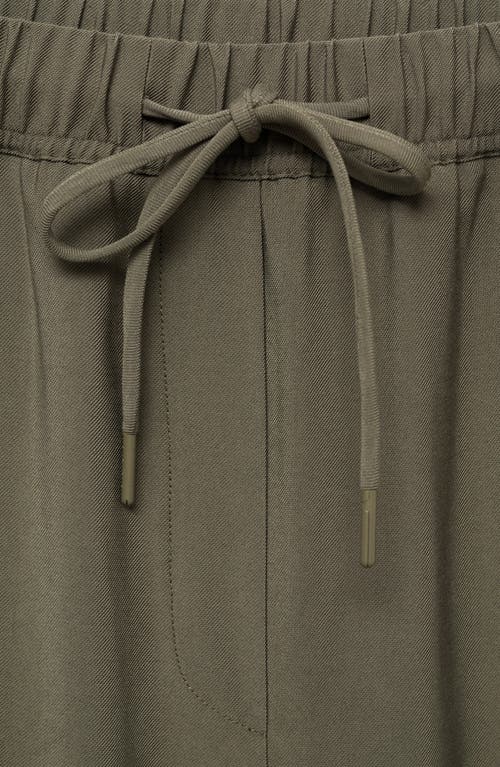 MANGO MANGO ELASTIC WAIST JOGGER TROUSERS