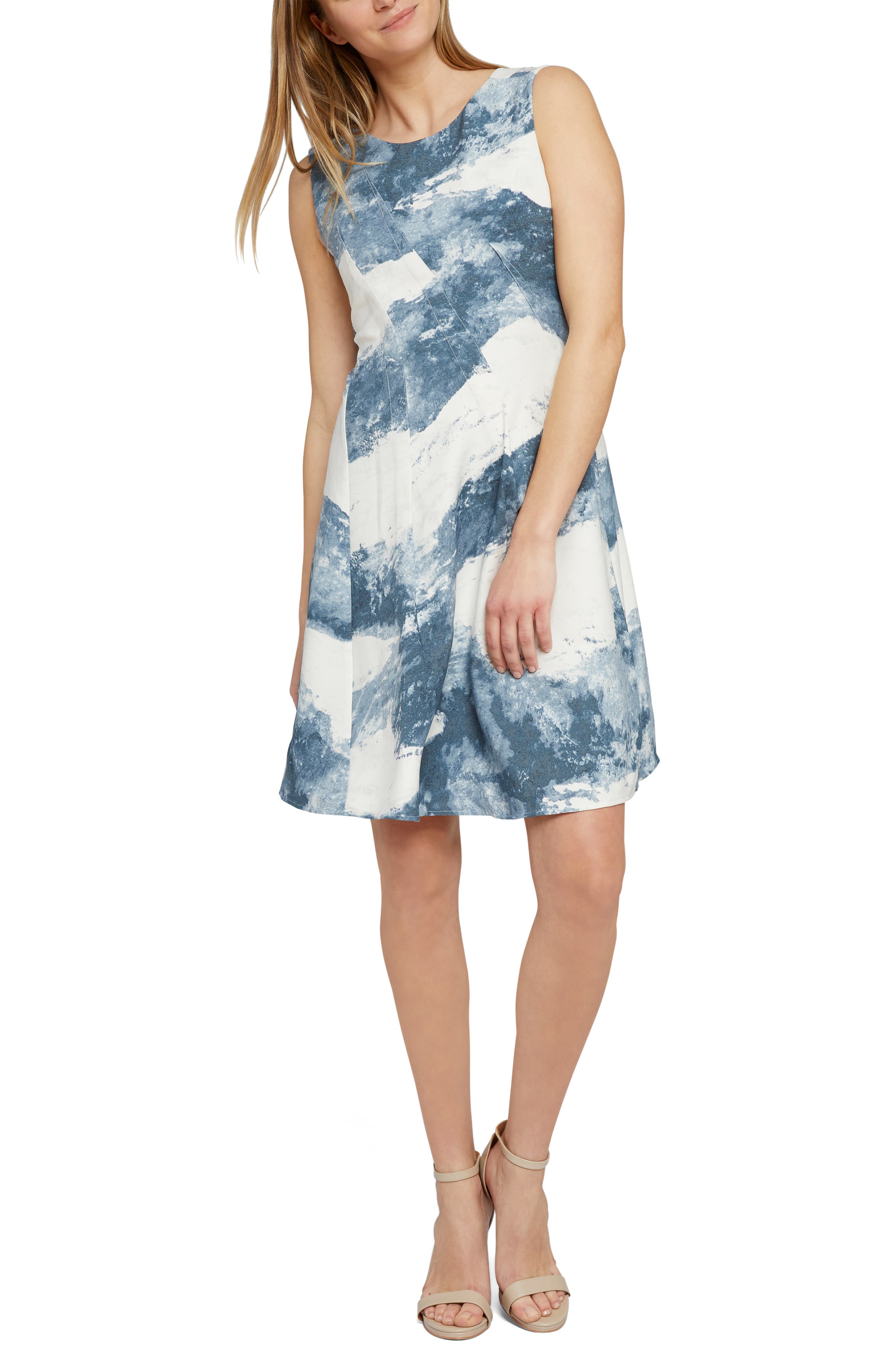 Nic+Zoe Seaside Dress, White