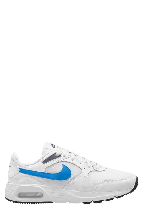 Shop Nike Air Max Sc Sneaker In White/light Photo Blue/blue