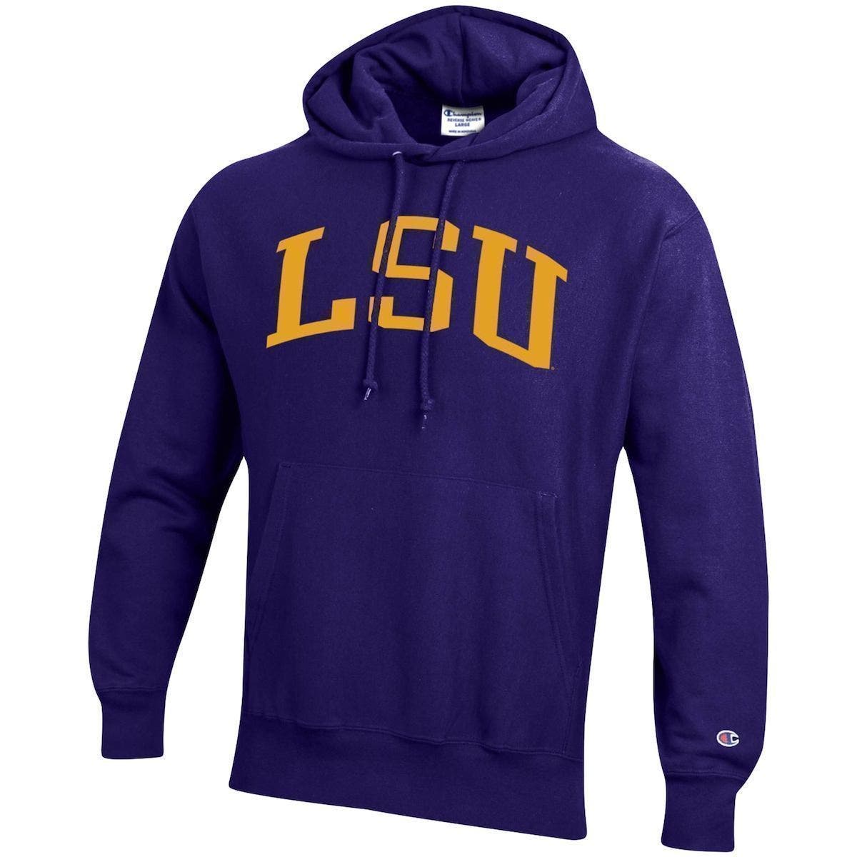 lsu hoodie champion