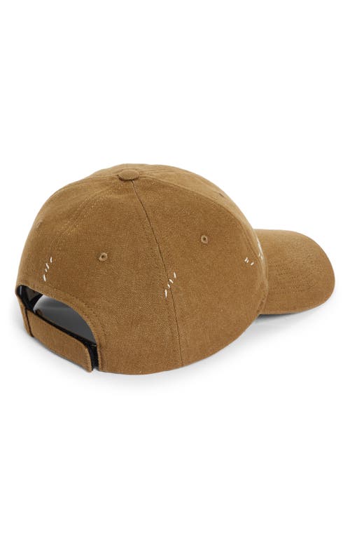 Shop Marni Logo Baseball Cap In Creta