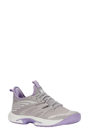 Shop K-swiss Speedtrac Sneaker In Rain/white/purple