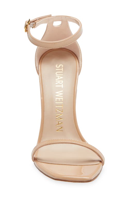 Stuart Weitzman Nudistcurve 75 Sandal In Adobe