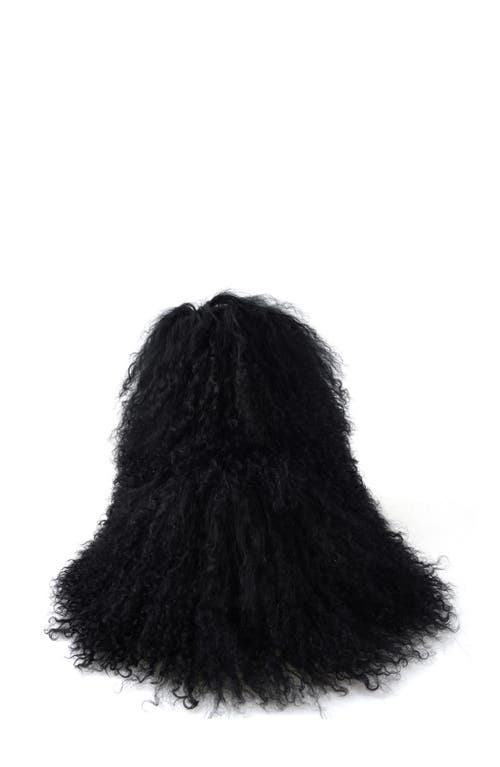 Zigi Risha Faux Fur Bootie In Black