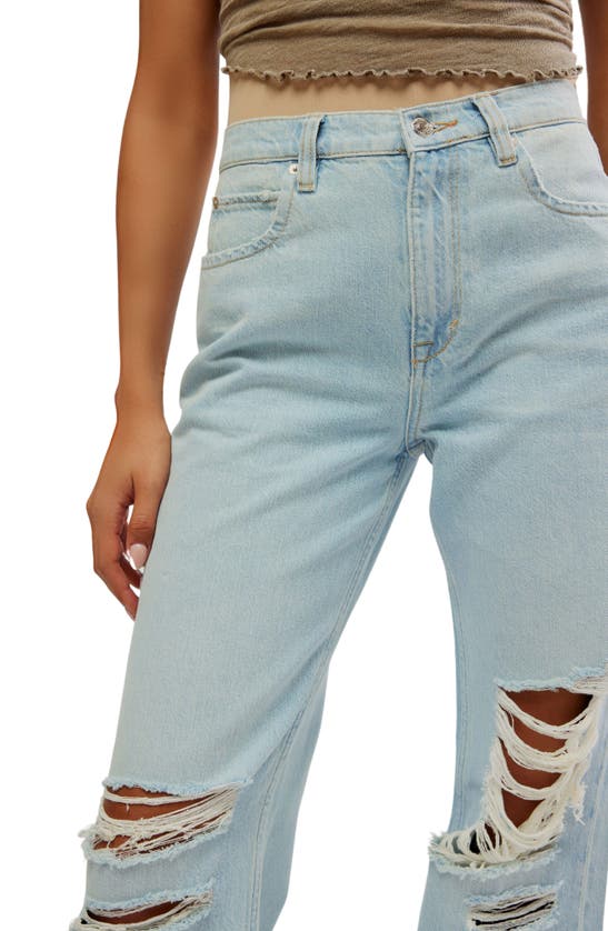 Shop Free People We The Free Tinsley High Waist Baggy Jeans In Ripper