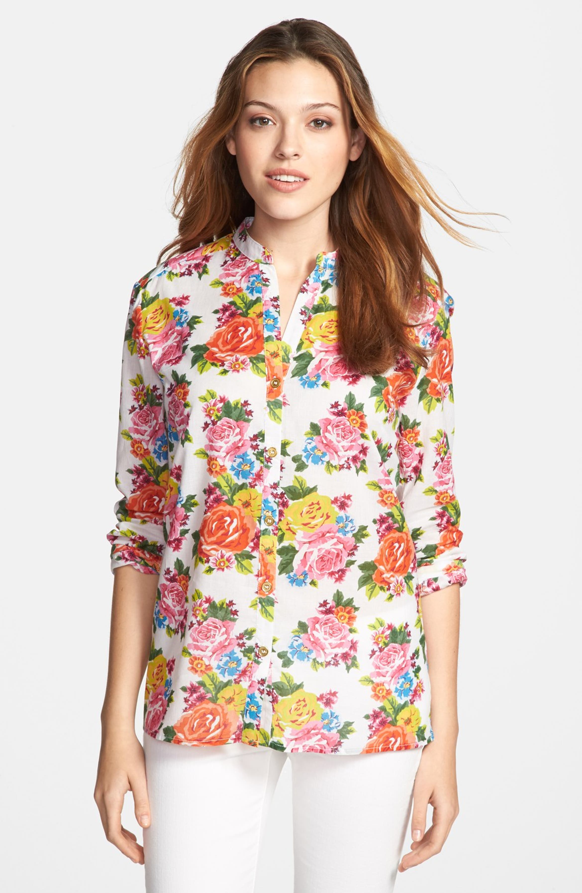 KUT from the Kloth Floral Top | Nordstrom