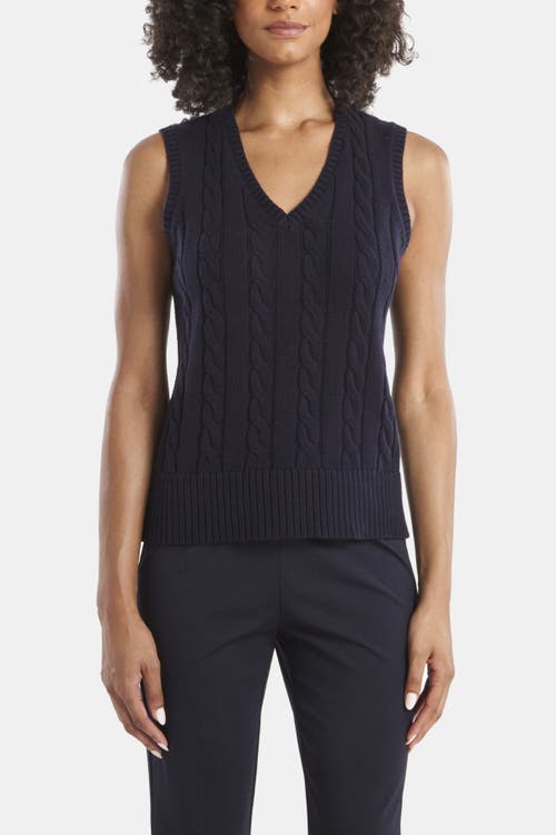 Shop Capsule 121 The Spiral Sweater In Neat Navy