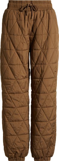 【IONSEOUL】Ripple quilted padded pants 5JH021 Zella Recycled Polyester Quilted Pants | Nordstromrack