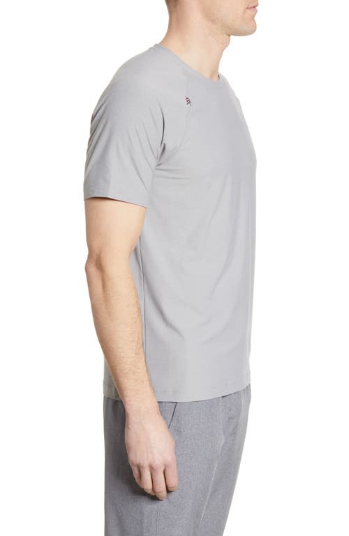 Shop Rhone Reign Performance T-shirt In Gray Space Dye