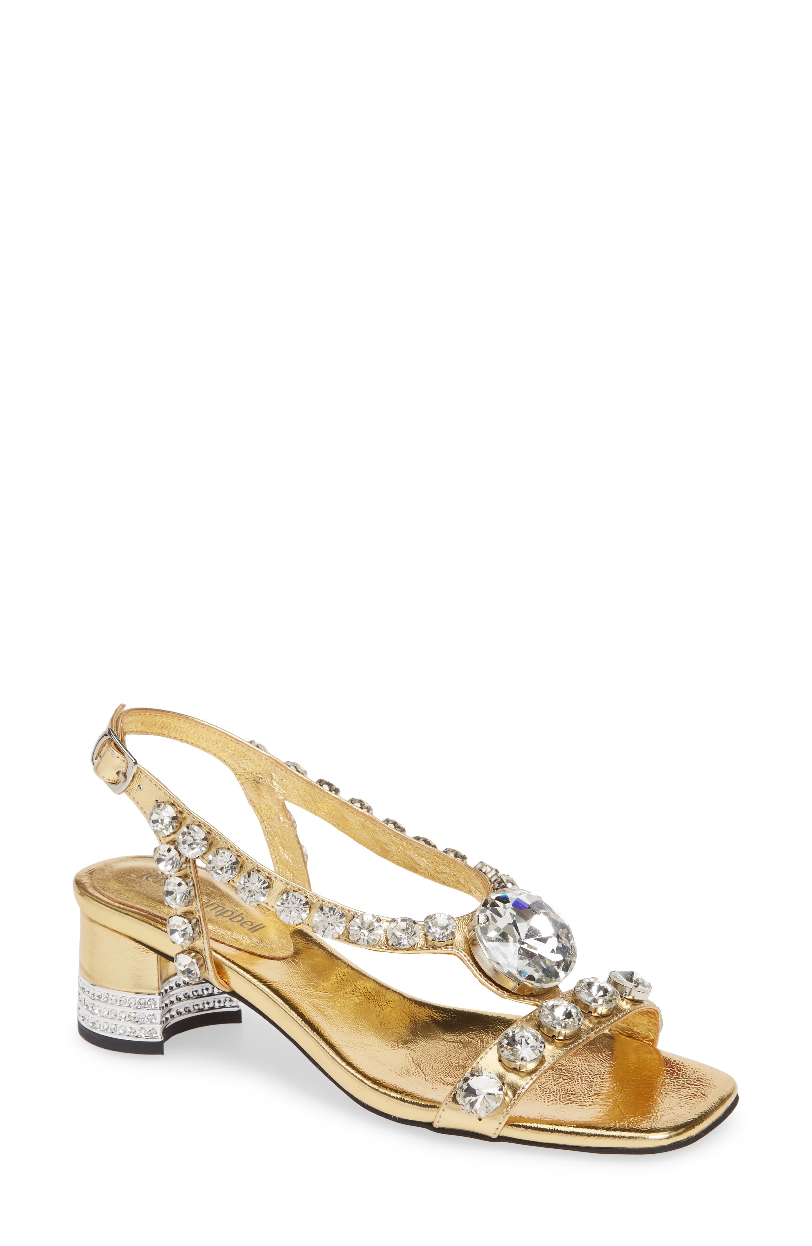 jeffrey campbell gold sandals