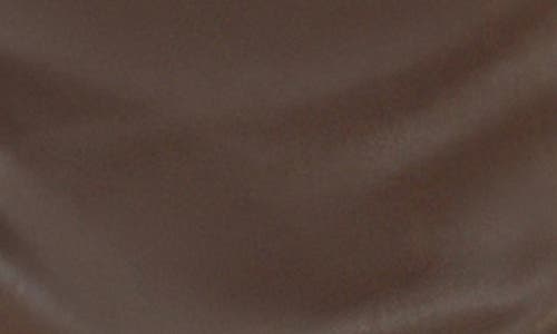 Bardot Helena Faux Leather Midi Dress In Chocolate