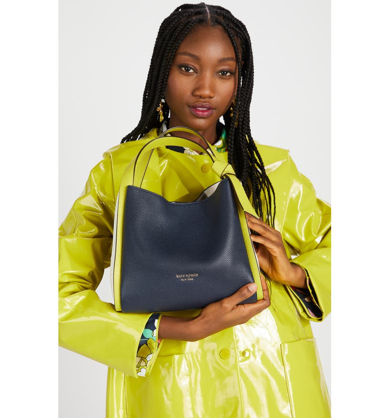 kate spade new york knott large colorblock leather handbag | Nordstrom